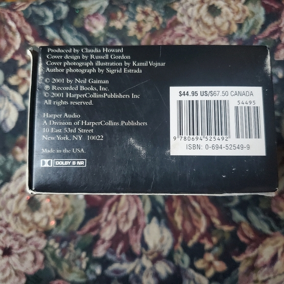 Neil Gaiman - American Gods: Audiobook Cassettes - Picture 4 of 6